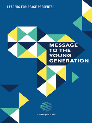 cover image of Message to the young generation
